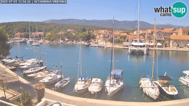 Vrboska webcam | Hvar Insel | Kroatien