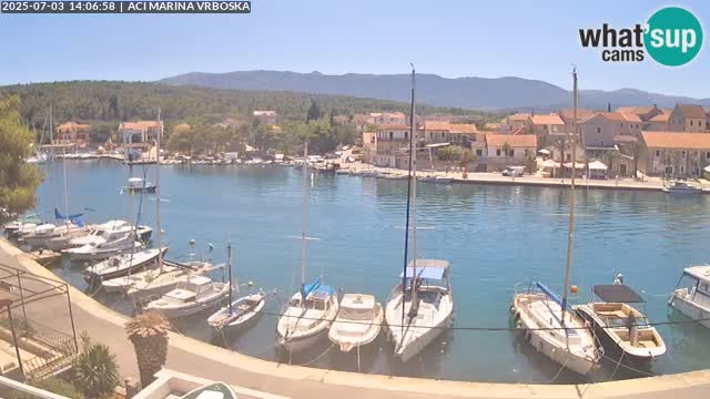 Vrboska livecam | Isola di Hvar | Croazia