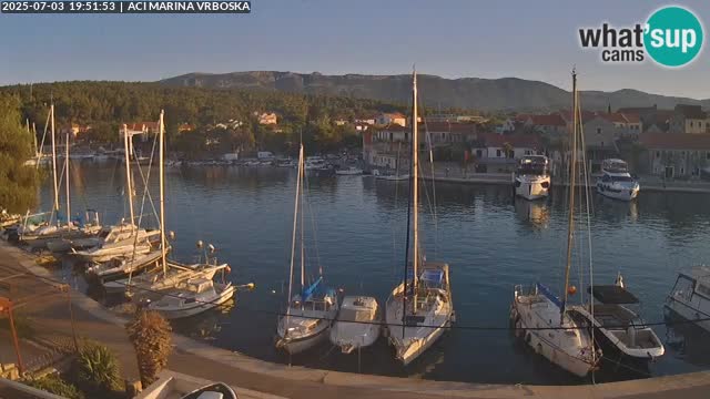 Vrboska web kamera | otom Hvar | Dalmacija