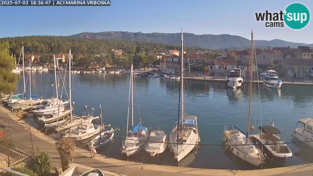 Vrboska webcam | Hvar Insel | Kroatien