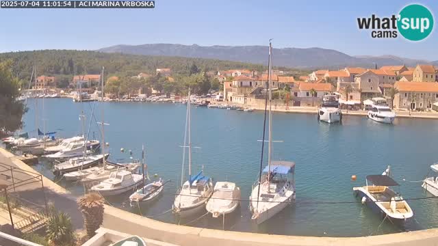 Vrboska web kamera | otom Hvar | Dalmacija