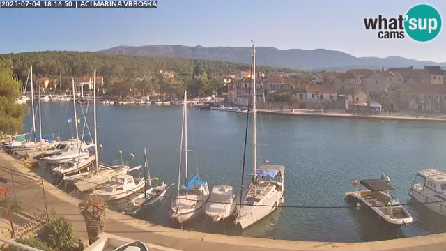 Vrboska web kamera | otom Hvar | Dalmacija