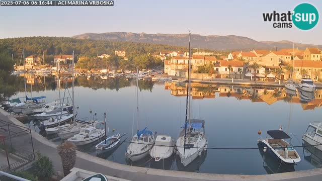 Vrboska livecam | Isola di Hvar | Croazia