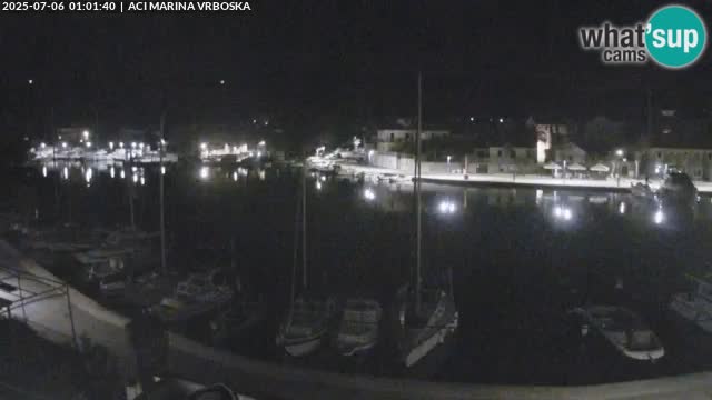 Vrboska livecam | Isola di Hvar | Croazia