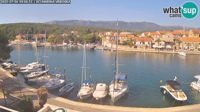 Vrboska webcam | Hvar Insel | Kroatien