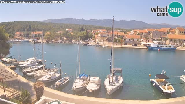 Vrboska webcam | Hvar Insel | Kroatien