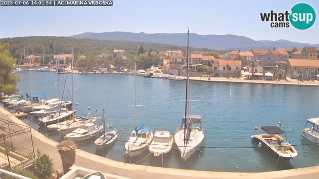Vrboska web kamera | otom Hvar | Dalmacija