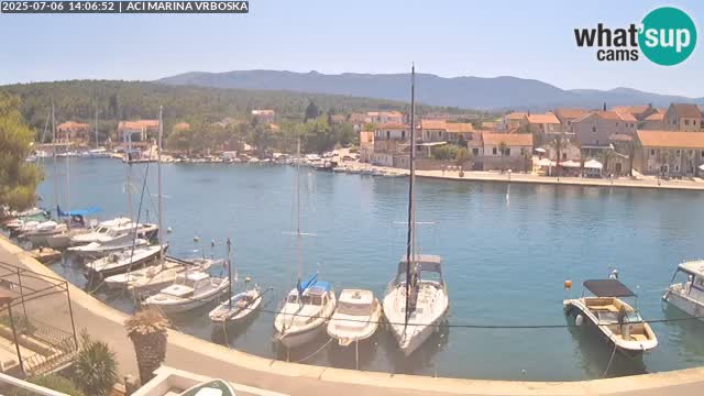 Vrboska livecam | Isola di Hvar | Croazia
