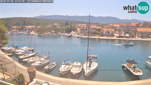 Vrboska web kamera | otom Hvar | Dalmacija