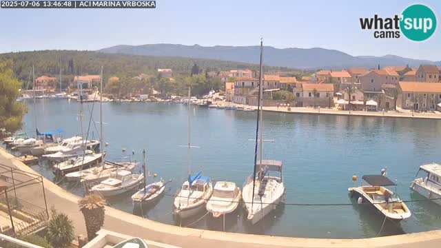 Vrboska web kamera | otom Hvar | Dalmacija