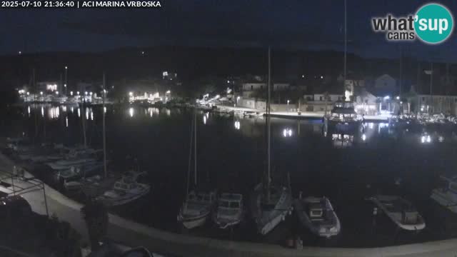 Vrboska livecam | Isola di Hvar | Croazia
