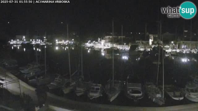 Spletna kamera Vrboska | Otok Hvar | Hrvaška