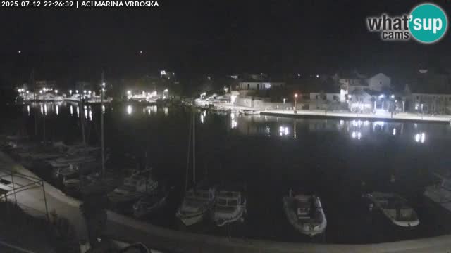 Spletna kamera Vrboska | Otok Hvar | Hrvaška