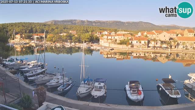 Vrboska livecam | Isola di Hvar | Croazia