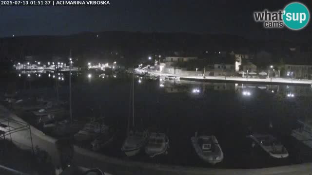Vrboska livecam | Isola di Hvar | Croazia