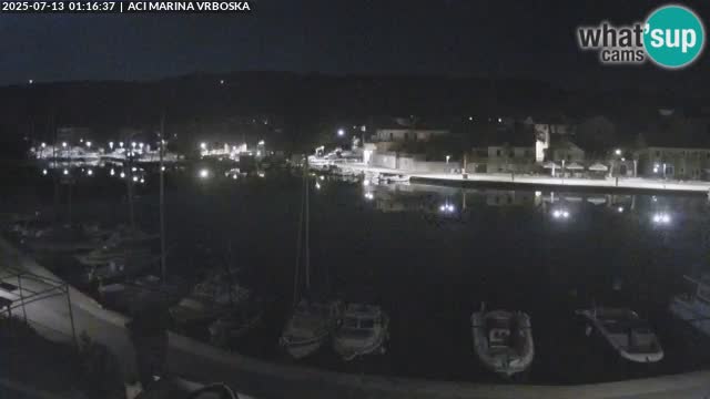 Spletna kamera Vrboska | Otok Hvar | Hrvaška