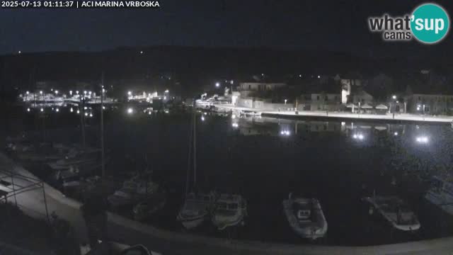 Spletna kamera Vrboska | Otok Hvar | Hrvaška
