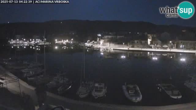 Spletna kamera Vrboska | Otok Hvar | Hrvaška