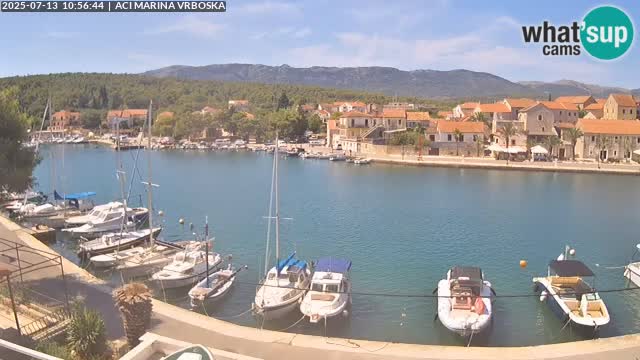 Vrboska web kamera | otom Hvar | Dalmacija