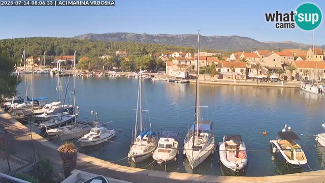 Vrboska web kamera | otom Hvar | Dalmacija