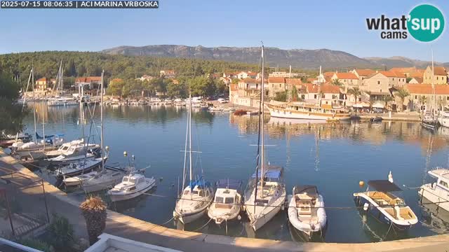 Vrboska web kamera | otom Hvar | Dalmacija