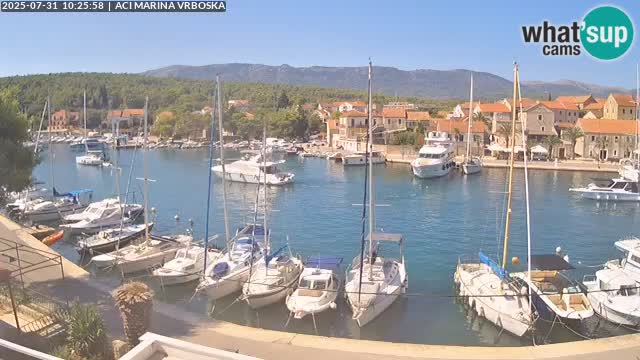 Vrboska web kamera | otom Hvar | Dalmacija