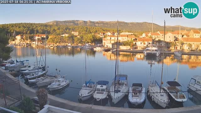 Vrboska livecam | Isola di Hvar | Croazia