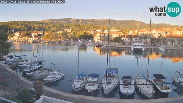 Vrboska livecam | Isola di Hvar | Croazia