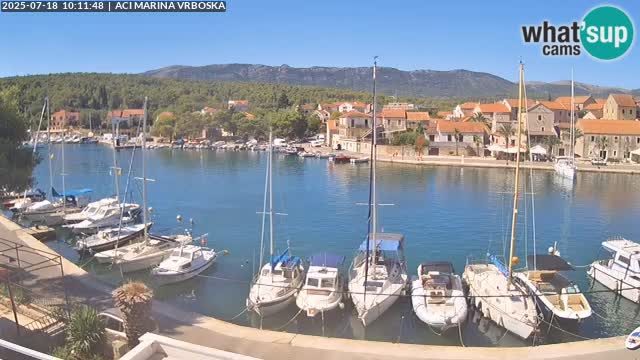 Vrboska livecam | Isola di Hvar | Croazia
