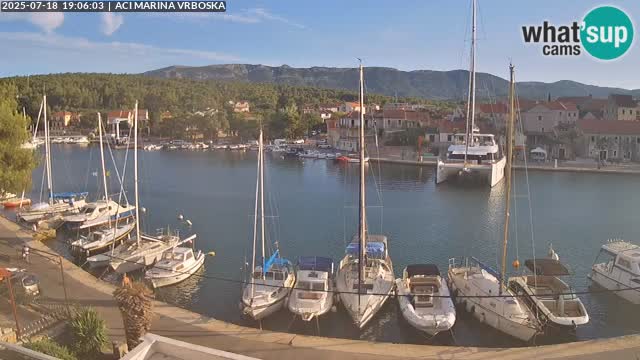 Vrboska webcam | Hvar Insel | Kroatien