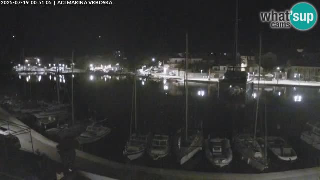 Vrboska livecam | Isola di Hvar | Croazia