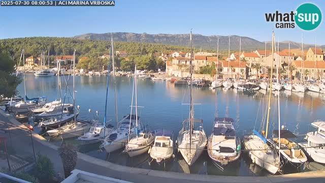 Vrboska livecam | Isola di Hvar | Croazia