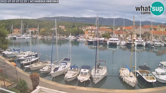 Vrboska livecam | Isola di Hvar | Croazia