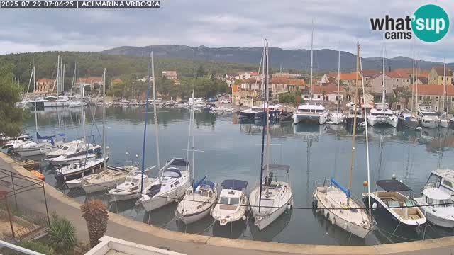 Vrboska livecam | Isola di Hvar | Croazia