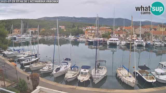 Spletna kamera Vrboska | Otok Hvar | Hrvaška