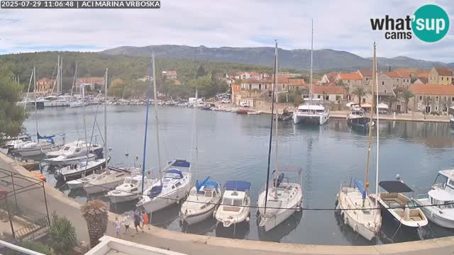 Vrboska livecam | Isola di Hvar | Croazia