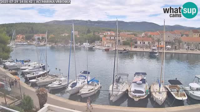 Spletna kamera Vrboska | Otok Hvar | Hrvaška