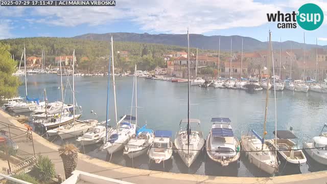 Spletna kamera Vrboska | Otok Hvar | Hrvaška