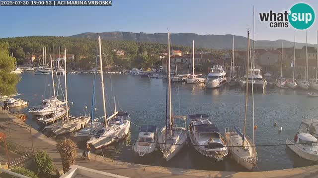 Vrboska web kamera | otom Hvar | Dalmacija