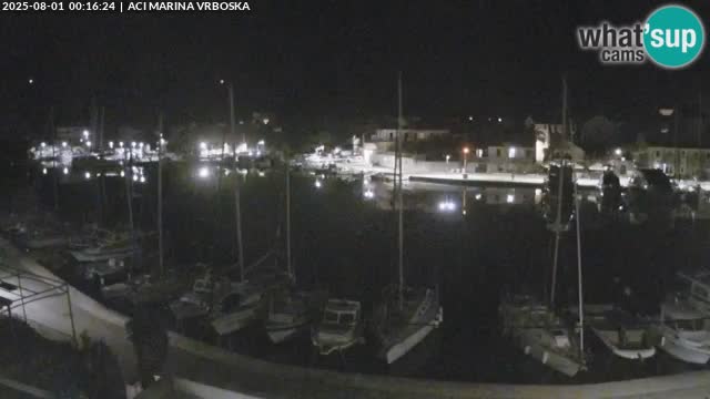 Spletna kamera Vrboska | Otok Hvar | Hrvaška