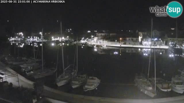 Spletna kamera Vrboska | Otok Hvar | Hrvaška