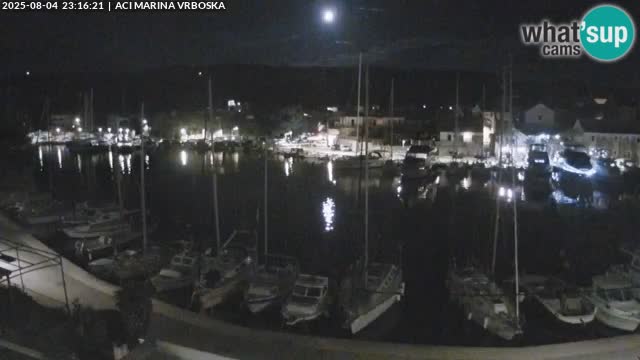 Spletna kamera Vrboska | Otok Hvar | Hrvaška