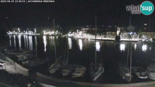 Spletna kamera Vrboska | Otok Hvar | Hrvaška