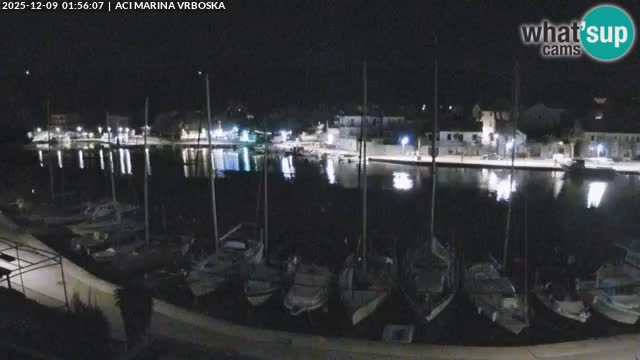 Spletna kamera Vrboska | Otok Hvar | Hrvaška