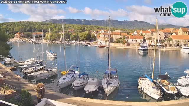 Vrboska livecam | Isola di Hvar | Croazia
