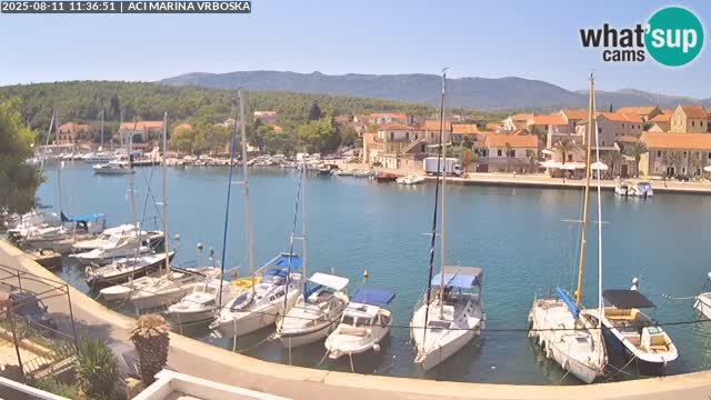 Vrboska web kamera | otom Hvar | Dalmacija