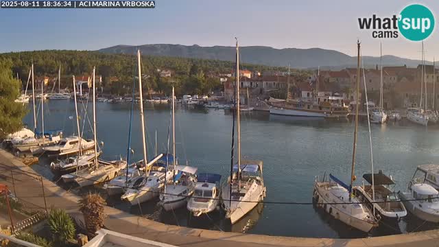 Vrboska web kamera | otom Hvar | Dalmacija