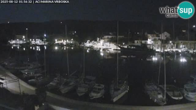 Spletna kamera Vrboska | Otok Hvar | Hrvaška