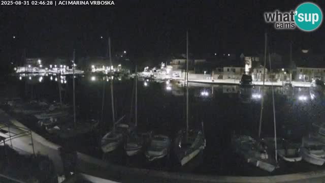 Spletna kamera Vrboska | Otok Hvar | Hrvaška