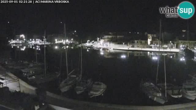Spletna kamera Vrboska | Otok Hvar | Hrvaška